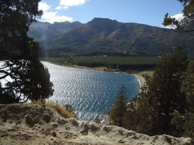Lago Filo Hua Hum. NeuquÃ©n. Argentina