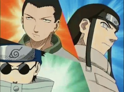 פאזל של Neji, Shino y Shikamaru