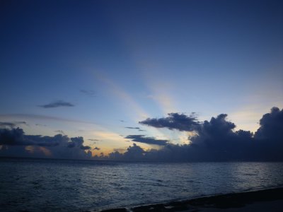 פאזל של Malediven Sonnenaufgang