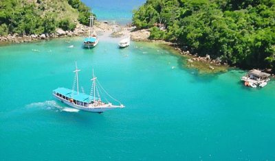 Lagoa Verde, Ilha Grande. jigsaw puzzle