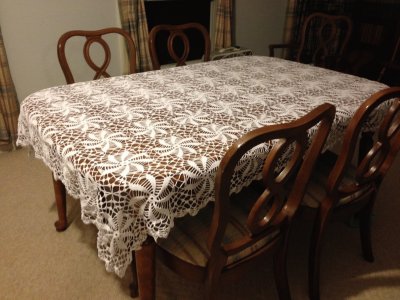 Tablecloth jigsaw puzzle