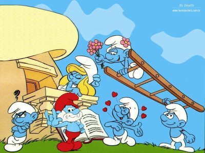 Os Smurfs jigsaw puzzle