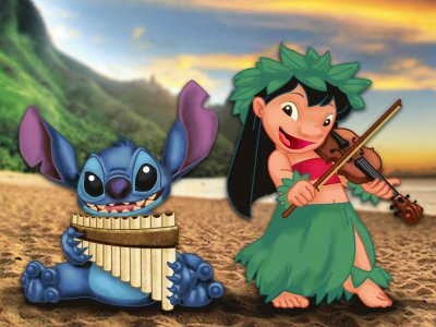 פאזל של Lilo and Stitch