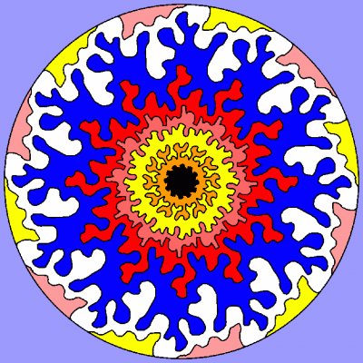 פאזל של mandala