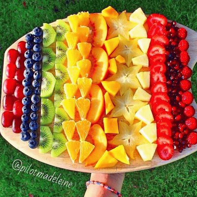Platter okf fruit