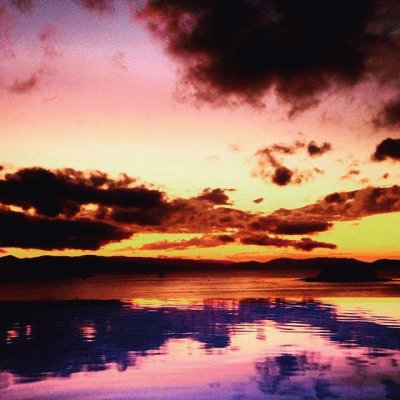 entardecer