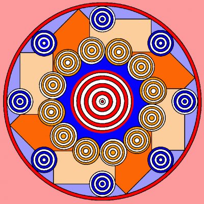 פאזל של mandala