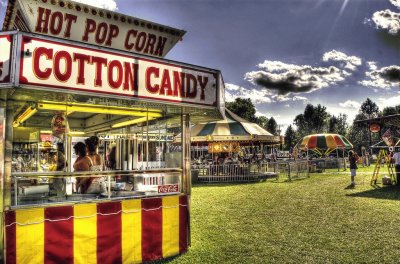 פאזל של Cotton Candy Stand