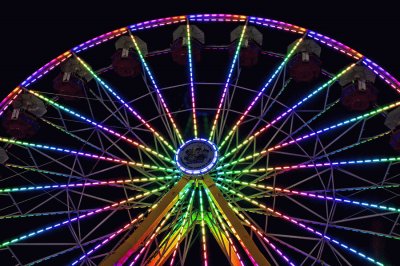 פאזל של Ferris Wheel Lights