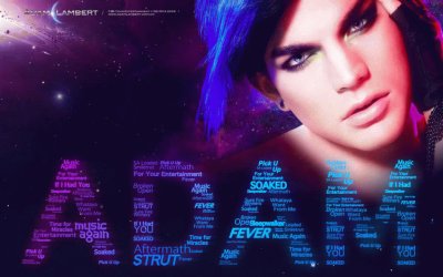 פאזל של Adam Lambert For Your Entertainment Wallpaper