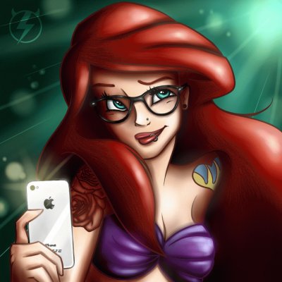 Ariel Hipster jigsaw puzzle