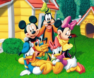 פאזל של mickey y amigos