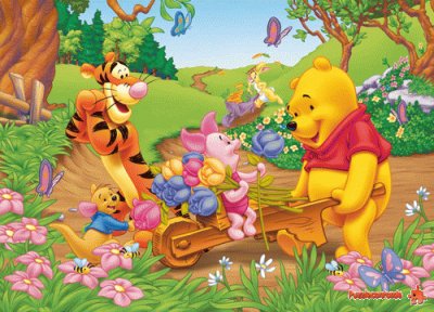 פאזל של winnie pooh1