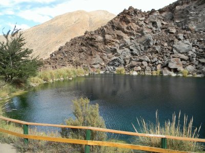 Laguna de la NiÃ±a Encantada. Mendoza. Argentina