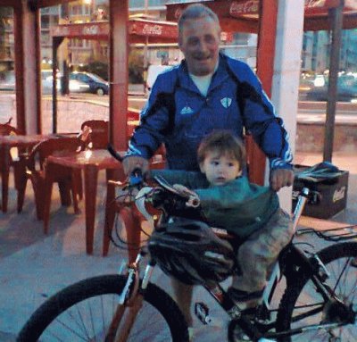 en bici