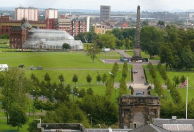 green glasgow jigsaw puzzle