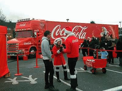 פאזל של Coca Cola Truck