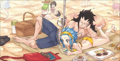 Gajeel y Levy