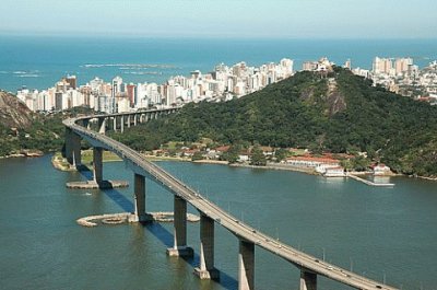 Ponte que liga as cidades de VitÃ³ria e Vila Velha