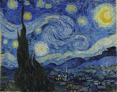 Starry Night 1889 Van Gogh