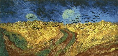 Wheatfield with Crows 1890 Van Gogh