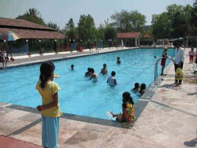 swimming pool jigsaw puzzle