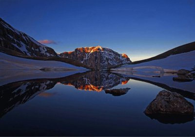 Dragon lake Epirus Greece