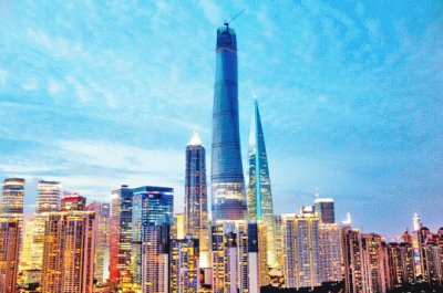 shanghai tower jigsaw puzzle