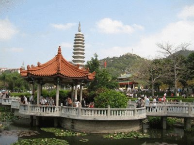 nanputuo temple jigsaw puzzle