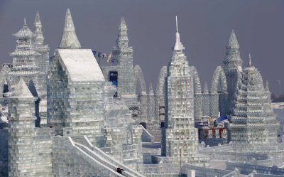 harbin ice festival jigsaw puzzle