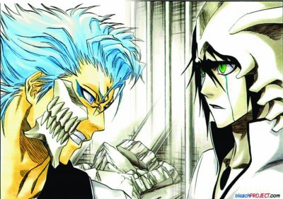 Grimmjow e Ulquiorra - Bleach