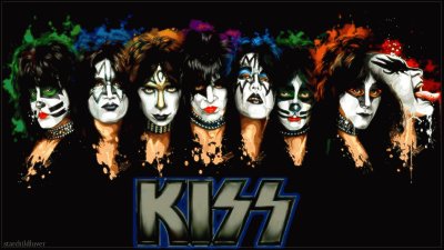 פאזל של Kiss integrantes