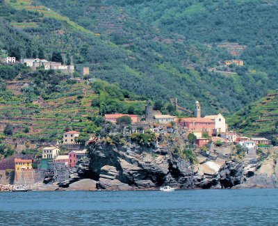 VEDUTA DAL MARE -LIGURIA-