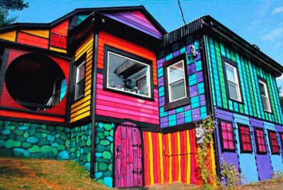 casa arco iris jigsaw puzzle