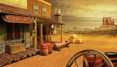 old west jigsaw puzzle