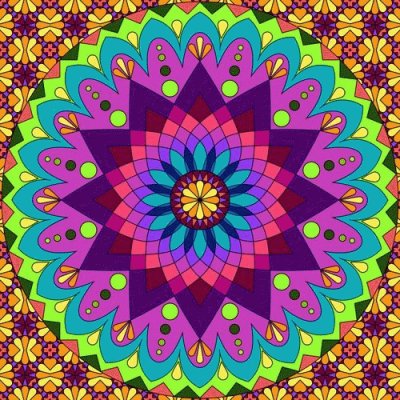 Colored Mandala