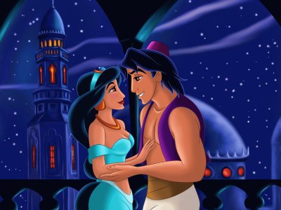 Aladin e Jasmine jigsaw puzzle