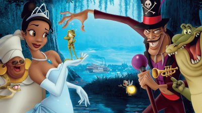 A princesa e o sapo. jigsaw puzzle