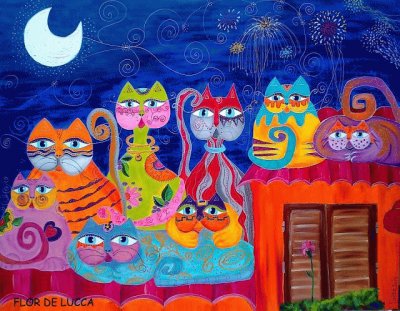 Cats in the Night