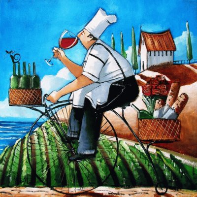 Chef 's Delivery by Ronald West jigsaw puzzle