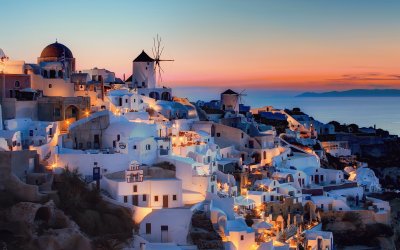 santorini jigsaw puzzle