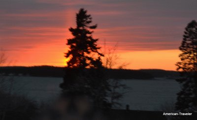 Sunset from Campobello, NB Canada