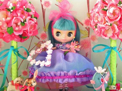 פאזל של Cute Springtime Doll