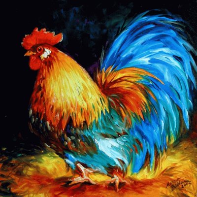 Rooster Portrait jigsaw puzzle