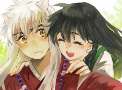 פאזל של Inuyasha y Kagome