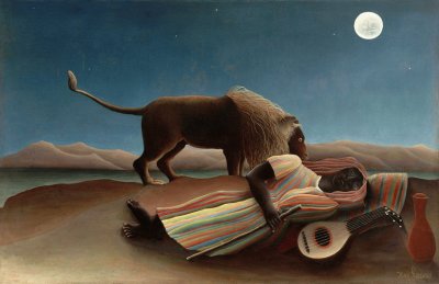 Autor: Henri Rousseau  Data: 1897 jigsaw puzzle