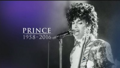 Prince 1958 to 2016