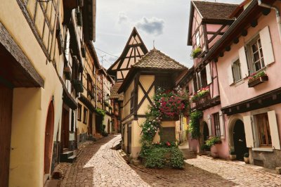 pueblo de Francia jigsaw puzzle