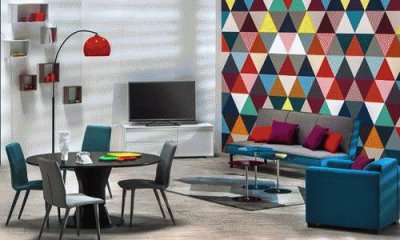 salon couleur pop meubles jigsaw puzzle