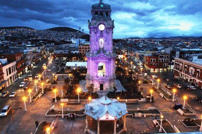 Reloj Monumental Pachuca, Hgo. MÃ‰XICO.